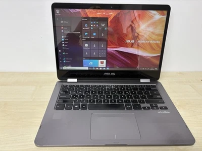 ASUS VivoBook 14 TP401M Laptop Intel N4020 4GB RAM 64GB Touchscreen Win 10 READ - Image 1 of 4