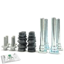 2 REAR BRAKE CALIPER SLIDER PIN GUIDE KITS FIT:  FIAT DOBLO 22- EPB BCF1497BHX2