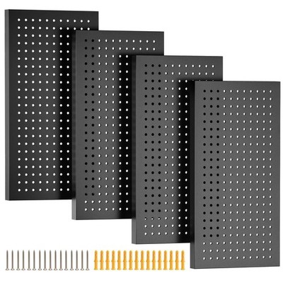 Metal Pegboard Panels,Wall Panels, Heavy Duty Peg Boards for Garage and Garde...
