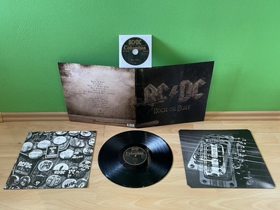 AC/DC Vinyl LP Rock or Bust Metal ACDC Record OVP Box 3D Holo Cover + CD 3 2 1