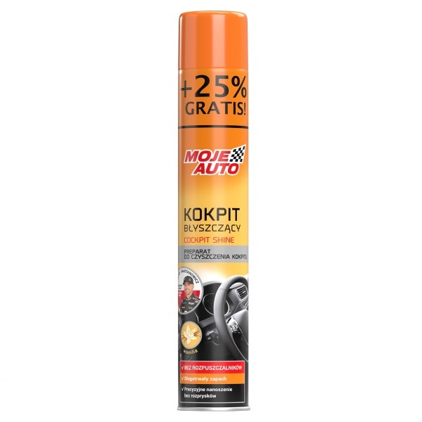 Cockpit glossy vanille Mon Auto 600ml nettoyant plastiques