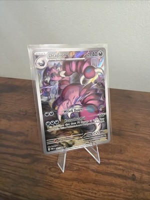 pokemon drapion card TCG - s4 - 069/100 (RR) Card Number / Rarity Drapion V - SWSH04: Vivid