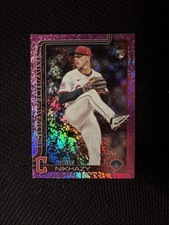 2025 Topps Update Series - Doug Nikhazy #US44 Pink Holo Foil (RC)