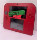 FOR PARTS! Nintendo 2DS - RED - #1 - Not turning on!  UNTESTED! (B411)