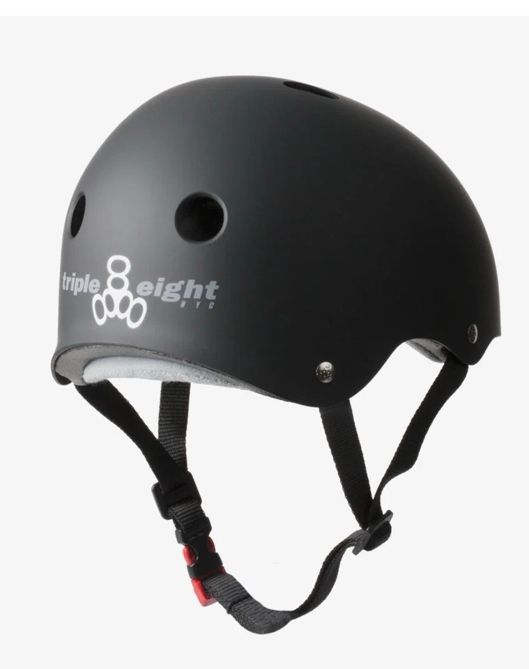 Casco de suéter Triple Eight The Certified en negro mate talla XS/S Foto 3 de 4