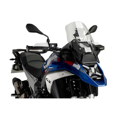 PUIG UPPER SIDE DEFLECTOR FOR BMW R1300 GS TRIPLE BLACK 23-24 DARK SMOKE