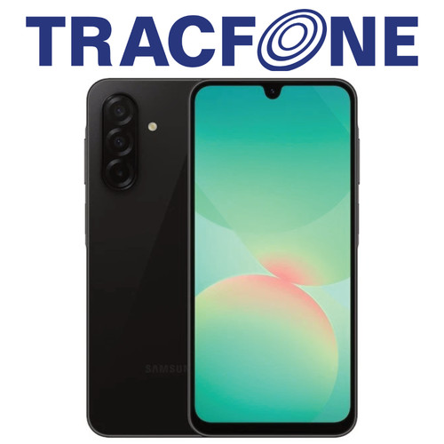 Samsung Galaxy A26 5G 128GB Black TracFone Locked Excellent