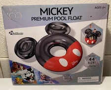 NEW Disney Mickey Mouse premium pool float for kids and adults 44" by Go Floats