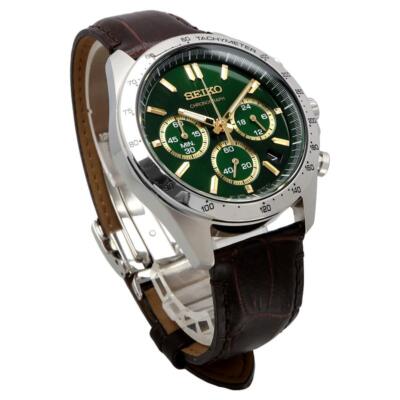 SEIKO SELECTION SBTR017 Analog Men's Watch Green Chronograph