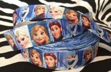 1" FROZEN Inspired Grosgrain Ribbon