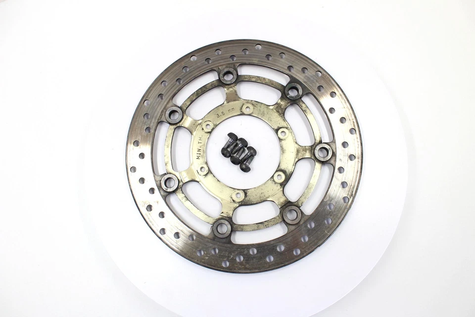 01-06 HONDA CBR600F4I OEM FRONT BRAKE DISC ROTOR 45220-MBW-E11 Foto 3 de 4