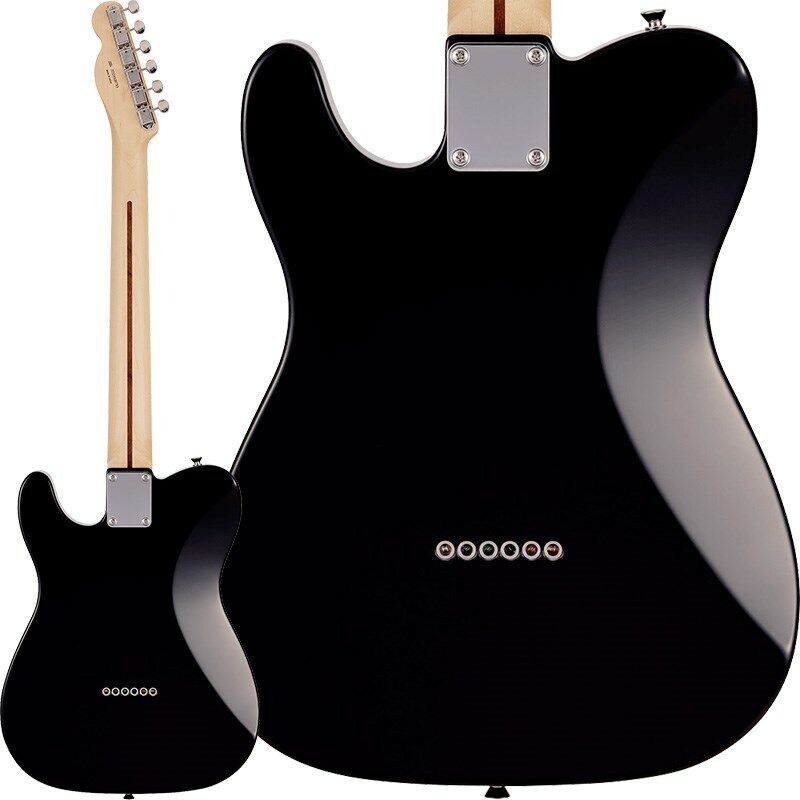 Fender Made in Japan Junior Collection Telecaster Black with Fender Made in Japan Junior Collection Telecaster Black with