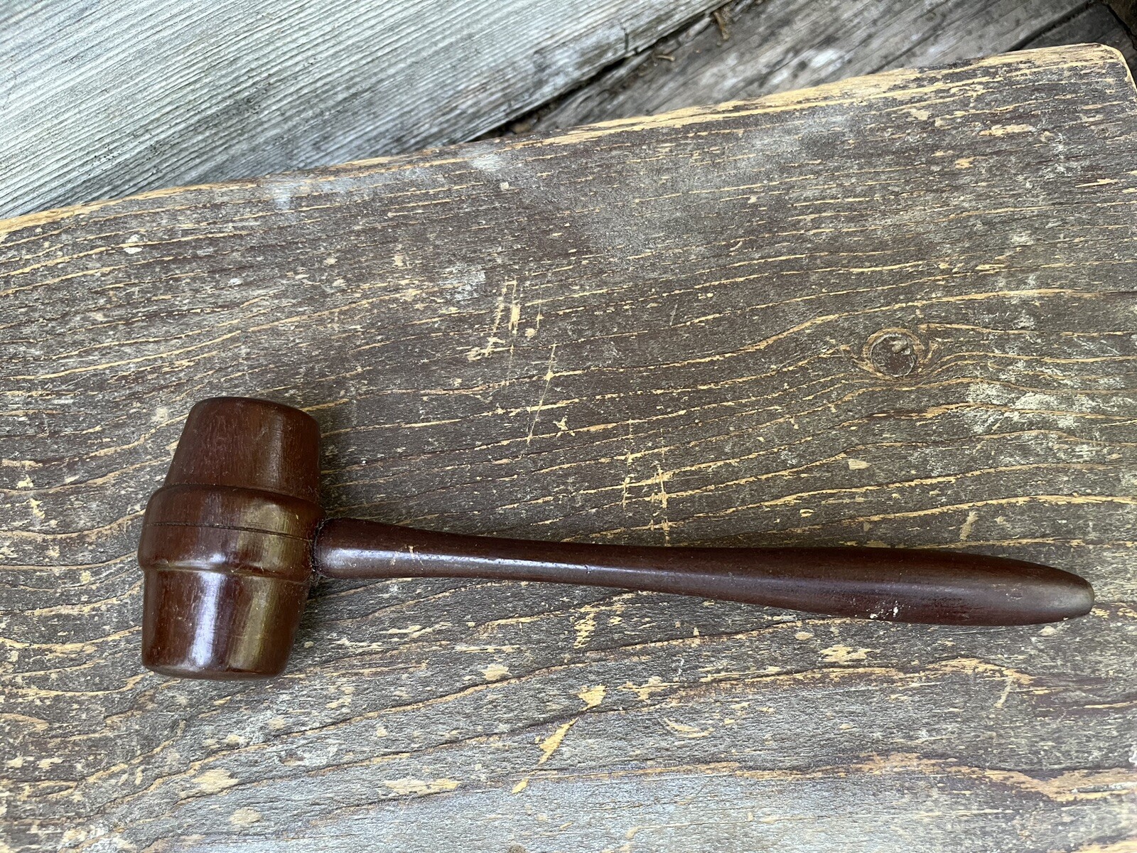 Vintage Wooden Gavel eBay