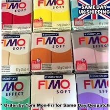FIMO SOFT & EFFECTS Polymer Clay 8 pcs 448gm PICK COLRS
