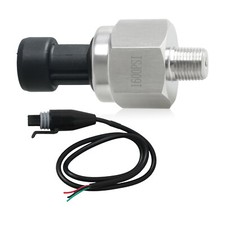 1/8" NPT Thread 5V Pressure Transducer  Connector Cable for Oil Fuel Gas Water