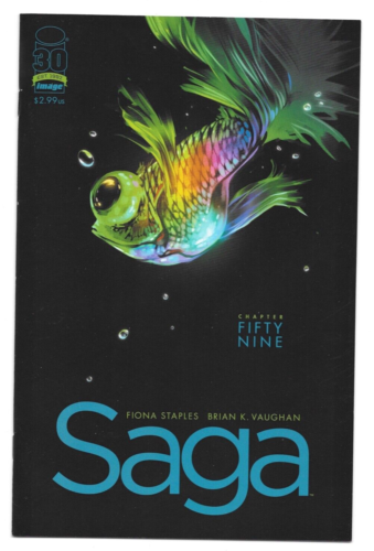Saga #59 (2022) Image Comics / presque comme neuf état bande dessinée / sh6 - Photo 1/2