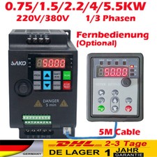 380V 1.5KW~5.5KW Frequenzumrichter Variable F...