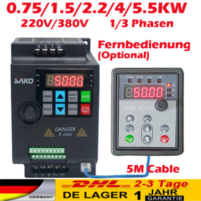 380V 1.5KW~5.5KW Frequenzumrichter Variable Frequency Converter Frequenzumformer