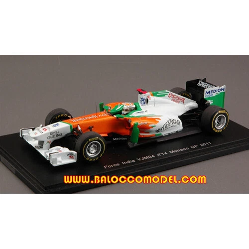 Modellini statici di auto da corsa Formula 1 force indi Spark