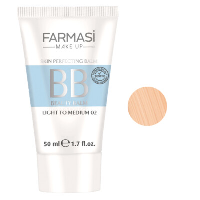 FARMASI - MAKE UP - HAUT PERFEKTIONIERENDE BB CREME #02 LEICHT BIS MEDIUM (7 in 1) 50 ML