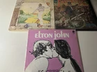 ELTON JOHN - 3 RECORD Vinyl LP Lot - Friends, Yellow Brick and Captain Fantastic