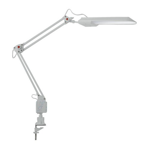 Modern Adjustable Reading Task Swing Arm Desk Table Edge Mounted Lamp ...