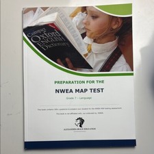 NWEA Map Test Preparation - Grade 7 Language Paperback book