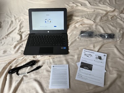 HP Chromebook 11a-nb0013dx 11.6 inch 32gb Storage Intel Celeron - Ash Gray