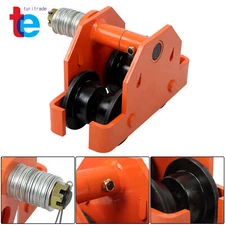 Push Beam Trolley Manual Trolley 2200 lbs/1 Ton Load 65-190mm Adjustable