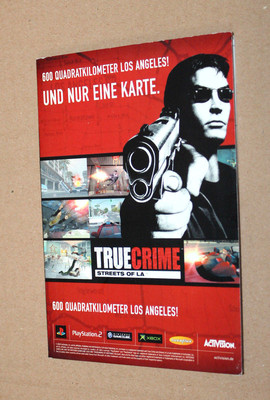 True Crime Streets of LA Map / Poster / Stadtplan Playstation 2