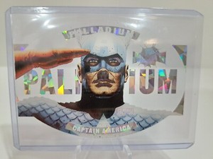 2022 Marvel Metal Universe Spider-Man Palladium #33 Captain America