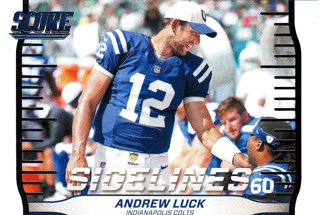 2016 Score Sidelines #7 Andrew Luck Colts
