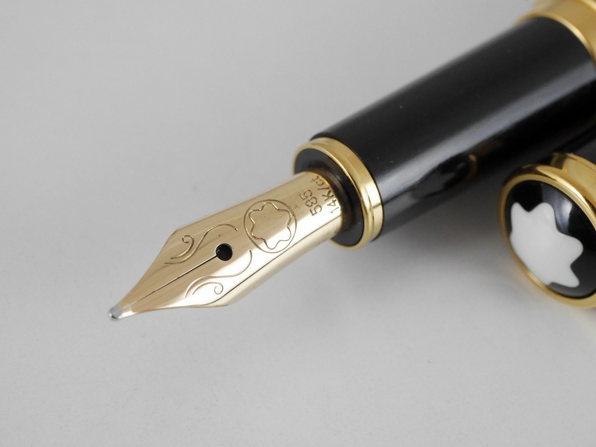 Montblanc Noblesse Oblige Black GT Fountain Pen M FREE