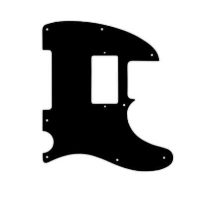 USA CUSTOM PICKGUARD für FENDER  TELECASTER  HUMBUCKER 5/8hole 3ply PG BLACK BWB