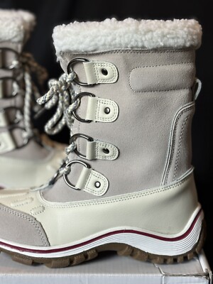 PAJAR Canada Women's Alina EU38 US7-7,5 Ice White Waterproof Snow