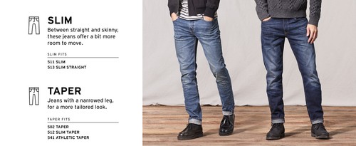 Levis 511 Slim Fit Jeans Mens Slim 