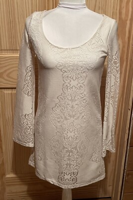 charlotte russe long sleeve dress NEW Charlotte Russe Women Dress Long Sleeve Rucched Burgundy Size Small