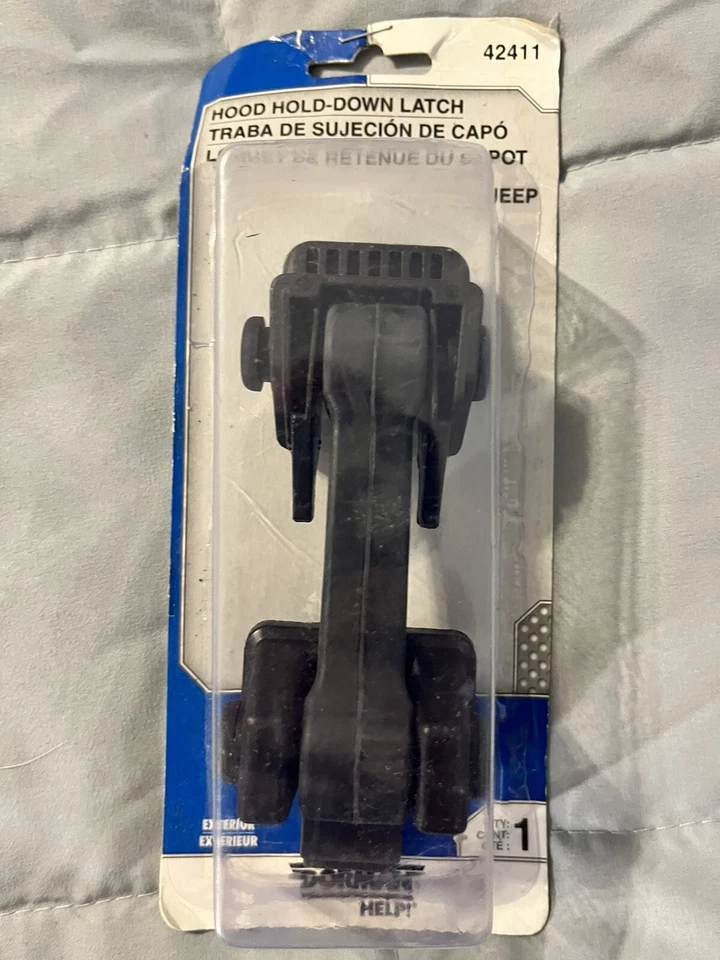 Conjunto de pestillo de capó Dorman 42411 para Jeep Wrangler 2007-2015 Foto 3 de 4