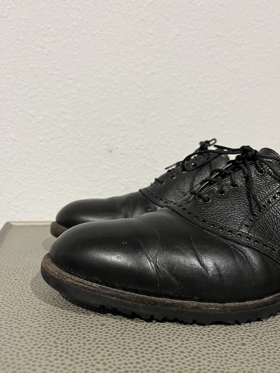 Footjoy Classics Dry Mens Golf Shoes 51464 Black Leather Size 10 C