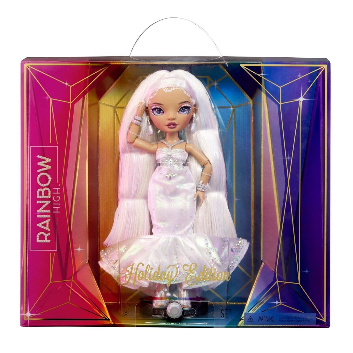 Rainbow High Holiday Edition Collector Doll 2022 Roxie Grand