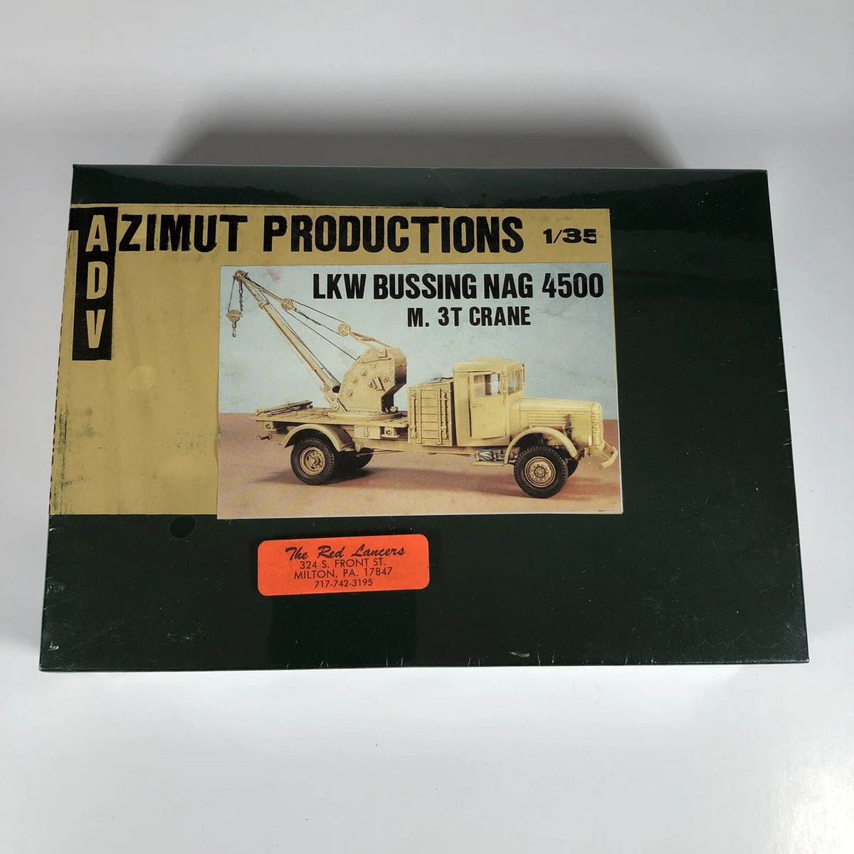 1/35 ADV AZIMUT 35049 : VOLKSWAGEN KAFER TYP 82E PORSCHE RARE COLLECTOR