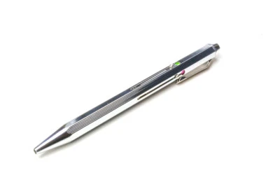 Wedo Vierfarb-Kugelschreiber Ganzmetall silber mit vier Farben 256226