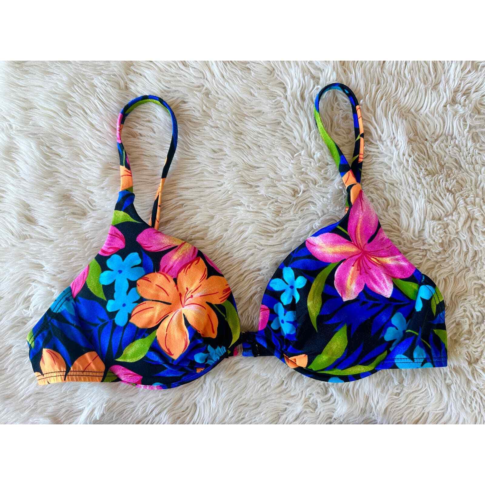 Catalina Neon Floral 90’s Bikini - image 5