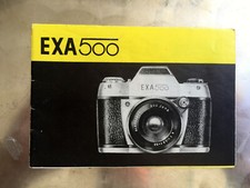 EXA 500 Manual Text.German - Classic Camera STORE Dresden
