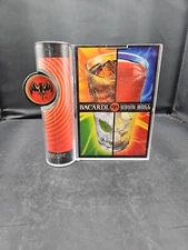 BACARDI Menu / Photo Holder w/ Swivel Bat !
