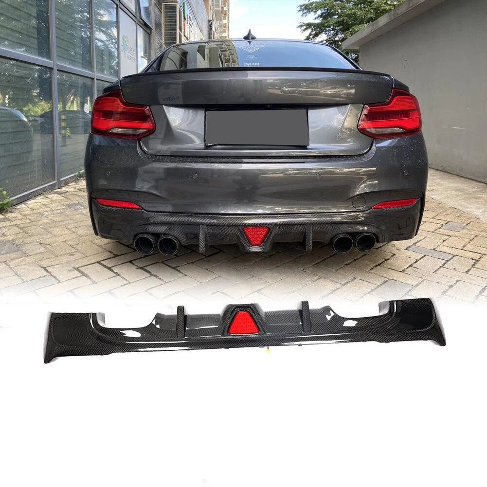 For BMW 2Series F22 F23 M235i M240i M-Sport Real Carbon Rear 