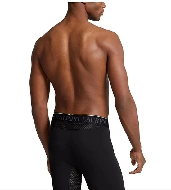 3 Polo Ralph Lauren Performance Air Boxer Briefs BLACK Underwear $54 thumbnail 5