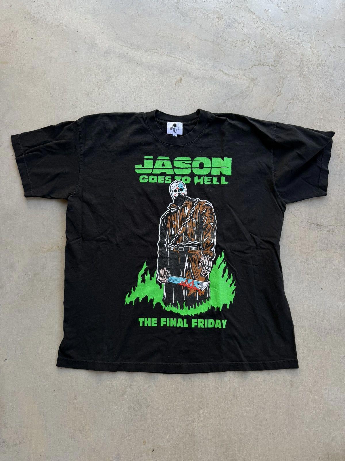 Warren Lotas “Jason Goes To Hell” Tee – Black (Size XL)