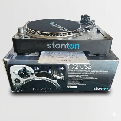 Stanton/スタントン T.92 USB+M.203 DJセット ジャンク Stanton T.92 USB Turntable for sale online | eBay