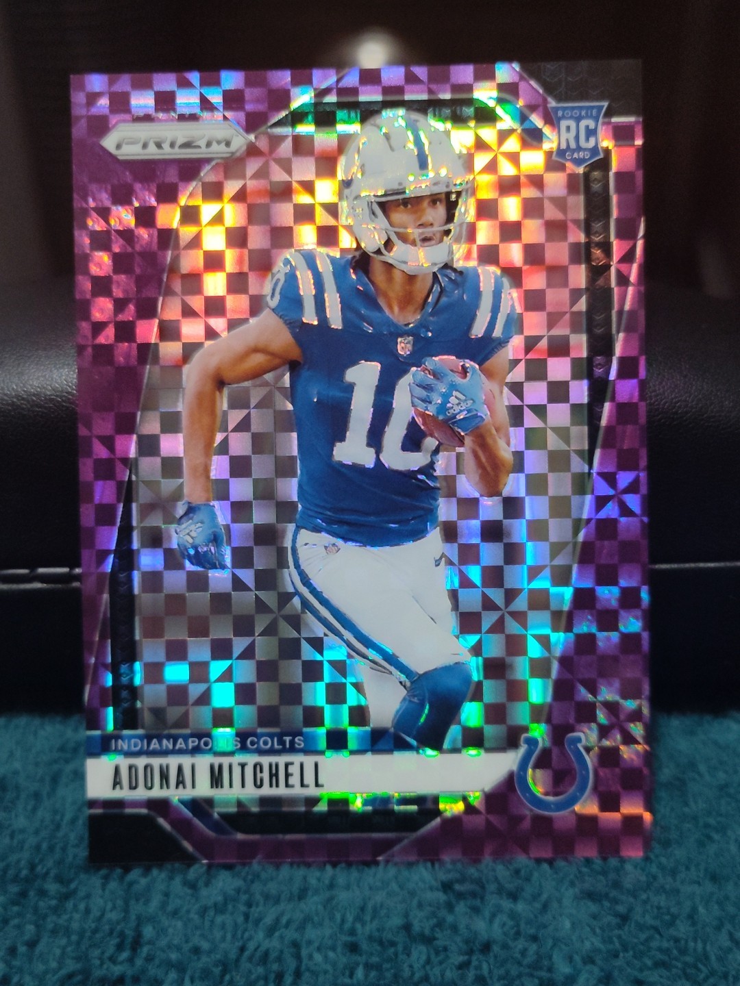 2024 Panini Prizm Adonai Mitchell #02/49 Rookie Purple Power #303
